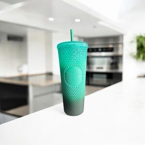 Starbucks Metallic Green Lid